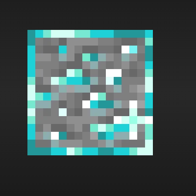 Animated ores with a frame
