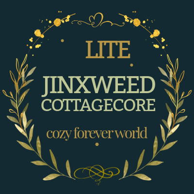 Jinxweed CottageCore Lite - a Cozy Forever World logo
