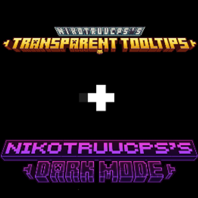 Dark Mode + Translucent Tooltips