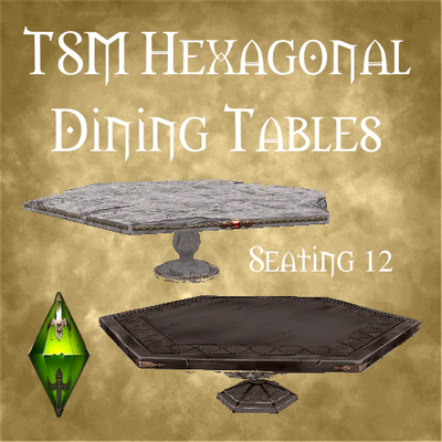 TSM Hexagon Tactical Tables with 12 seats logo