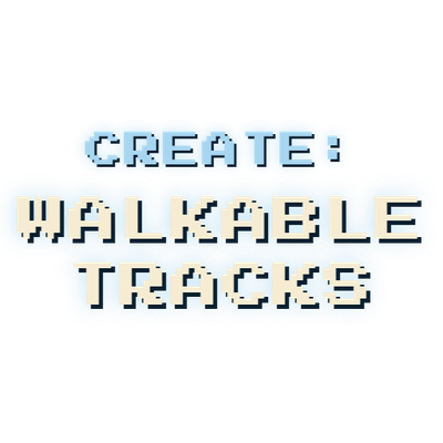Create Walkable Tracks logo