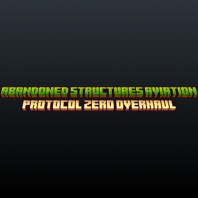 Abandoned structures aviation - protocol zero overhaul (add-on) logo