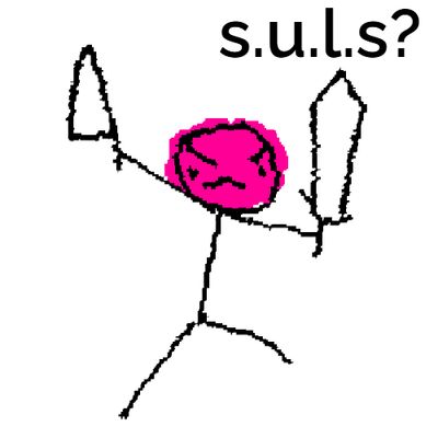 SULS - So U Like Soulslikes logo