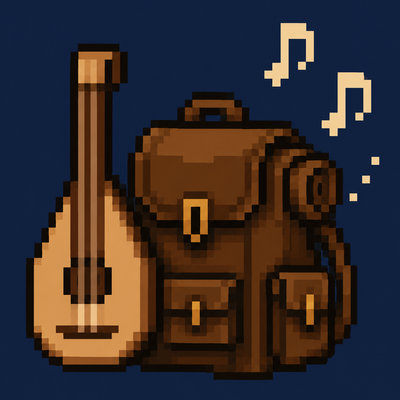 Immersive Melodies in Backpacks logo