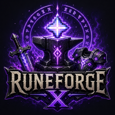 Rune Forge X logo