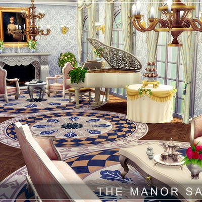 The Manor Salon (No CC!) - room logo