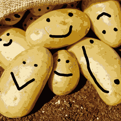 Create- Potatoes and Planes logo