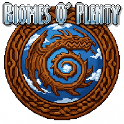 Book of Dragons Biomes o' plenty fix by Karl Karlmann logo