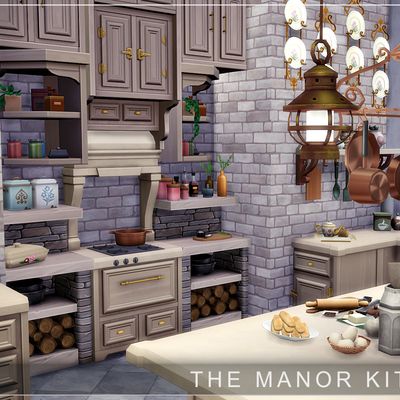 The Manor Kitchen (No CC!) - room logo