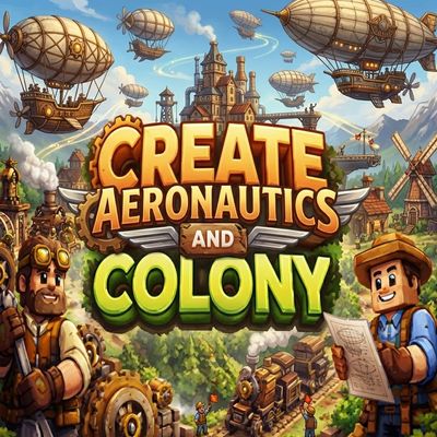 Create and colony - Create Aeronautics version! logo