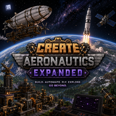 Create Aeronautics Expanded logo