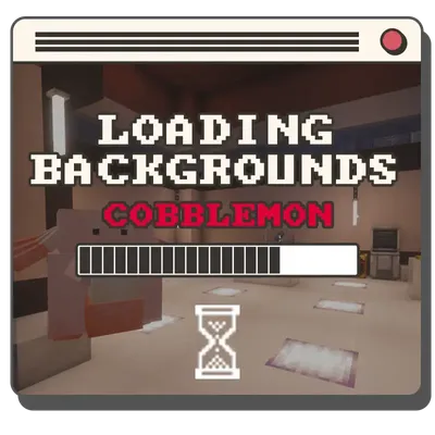 Loading Backgrounds - Cobblemon logo
