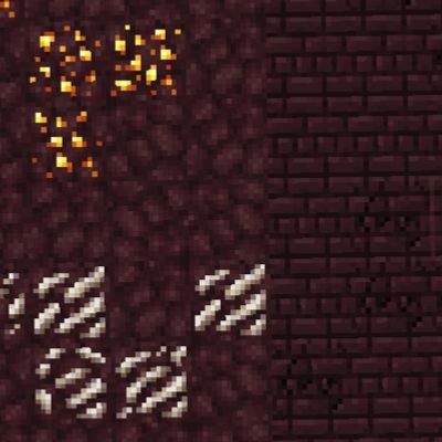 Variated Nether Ores & Darker Netherrack