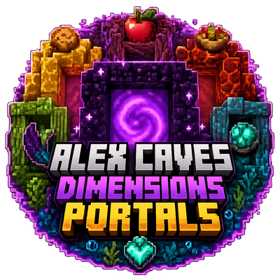 Alex's Caves Dimension Portals