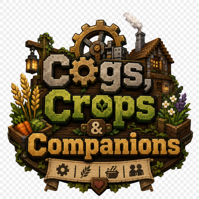 Cogs, Crops & Companions logo