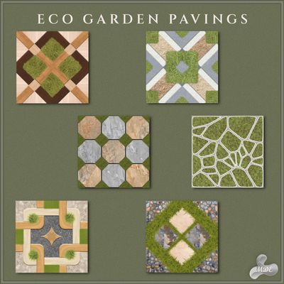 Eco Garden Pavings logo