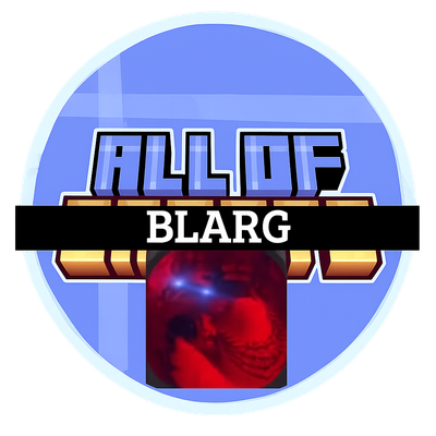 All of Blarg! logo