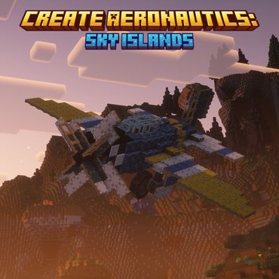 Create Aeronautics Sky Islands logo