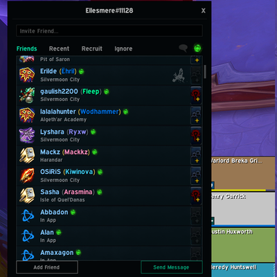 EllesmereUI: Standalone Friends List logo