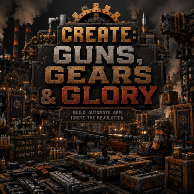 Create Guns, Gears & Glory logo