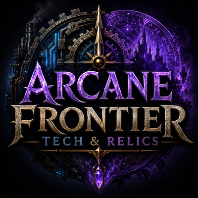 Arcane Frontiers Tech and Magic logo