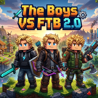 The Boys VS FTB 2.0 logo