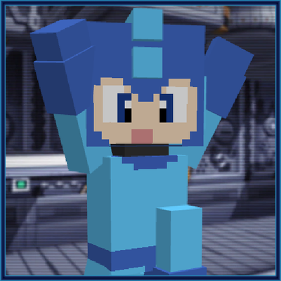 Megaman 4d Skin