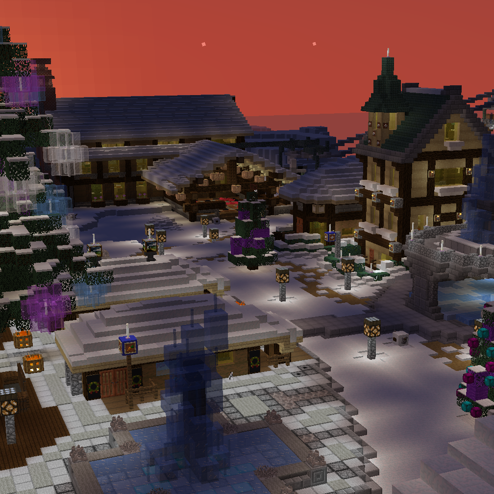 Зимняя карта 1.12 2. Зимняя деревня в МАЙНКРАФТЕ. Зимняя карта майнкрафт. Christmas Village Minecraft. Майн ворлд деревня.