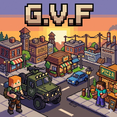 Guns, Vehicles and Food logo