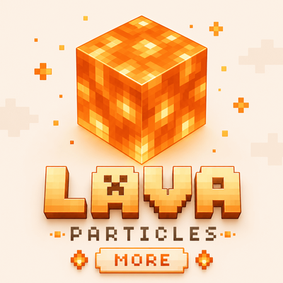 Lava Particles | More logo