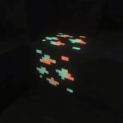 Pixels Pulsing Glowing Ores project image
