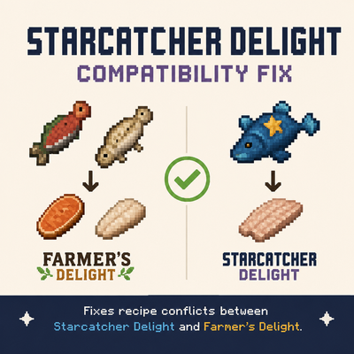 Starcatcher's Delight Vanilla Fish Fix [Data Pack]