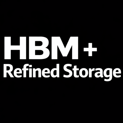 HBM's Nuclear Tech Mod+Refined Strotage logo