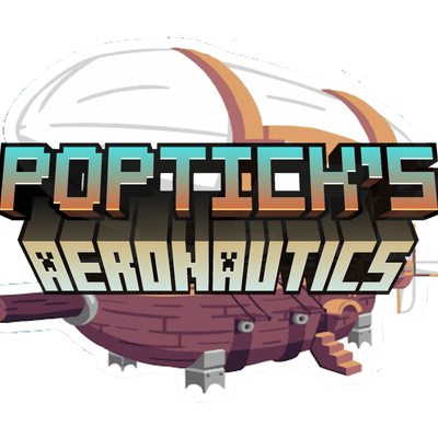Poptick's Aeronautics logo
