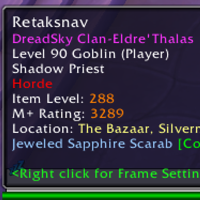 Midnight Tooltip addon image logo