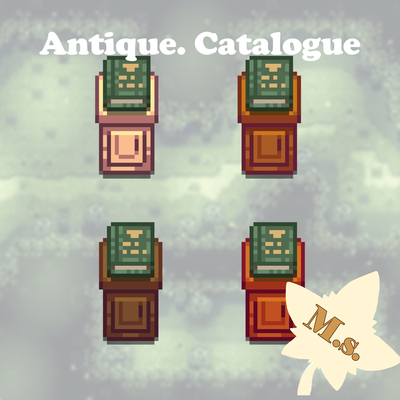 (CP)Antique. Catalogue logo