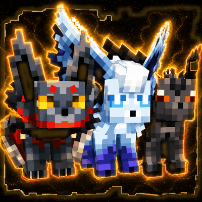 Cobblemon Fakemon - 100+ New Pokemons + 10 New EEveelutions + All Legendaries + Megas and Dynamax icon