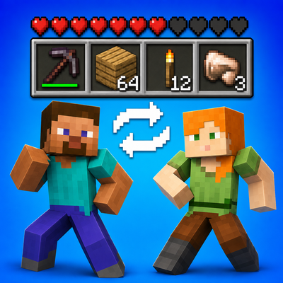 Shared Inventory + Hearts