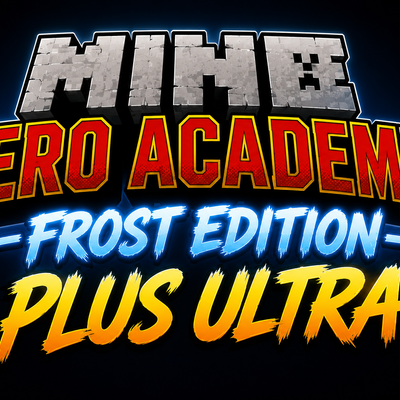 Mine Hero Academia -Frost Edition- Plus Ultra logo