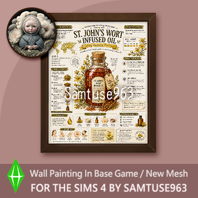 HQ Aromatherapy Oil Poster Frame - Samtuse963 logo