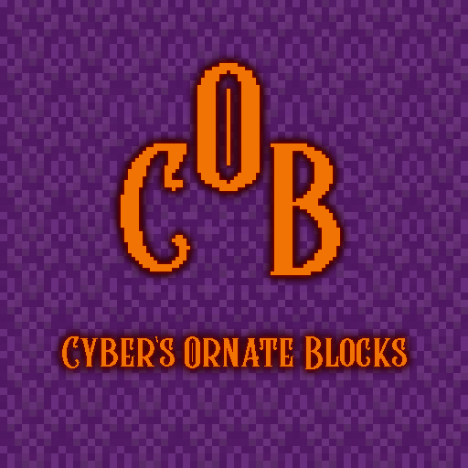 Cyber's Ornate Blocks logo