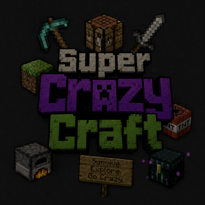 SuperCrazyCraftCC logo