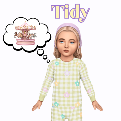 Tidy | Toddler Trait