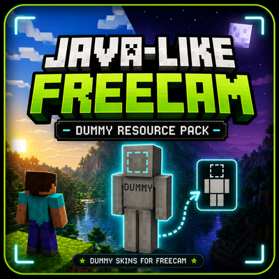 Java-Like Freecam custom dummy skins