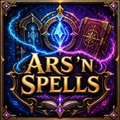 Ars 'n Spells logo