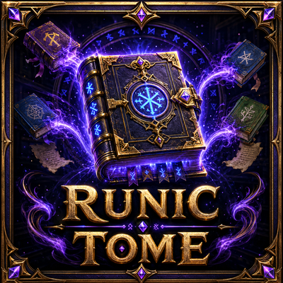 Runic Tome logo
