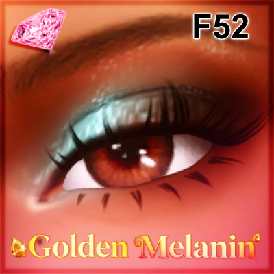 Golden Melanin Eyeshadow F52 logo