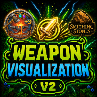 Weapon Visualization V2 💥 Smithing Stones Support project artwork