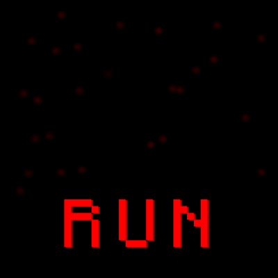 R U N logo