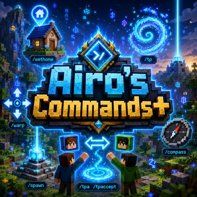 Airo's Commands+ logo
